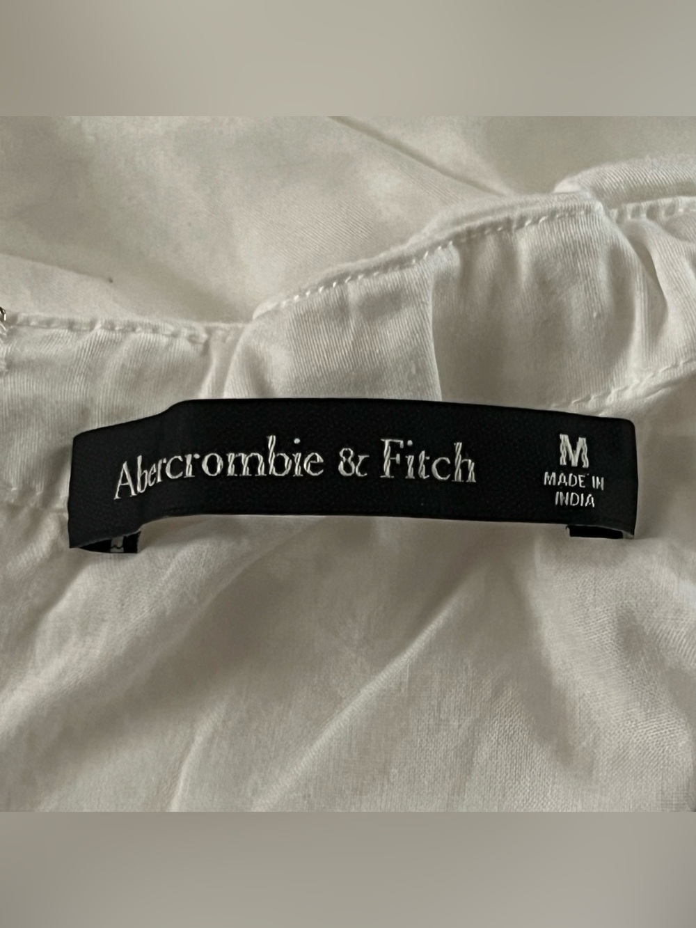 Gorgeous Abercrombie Maxi in White | Beachy, Flowing, 100% Cotton | Sz M - Picture 7 of 9